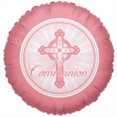 Communion Pink Balloon