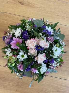 Pink, Purple and White Posy