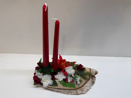 Artificial Christmas Table Arrangement 5