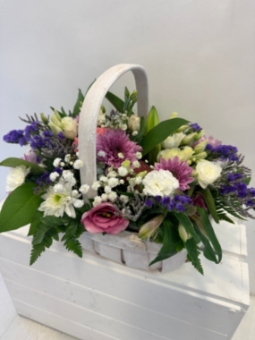 Country Life Flower Basket