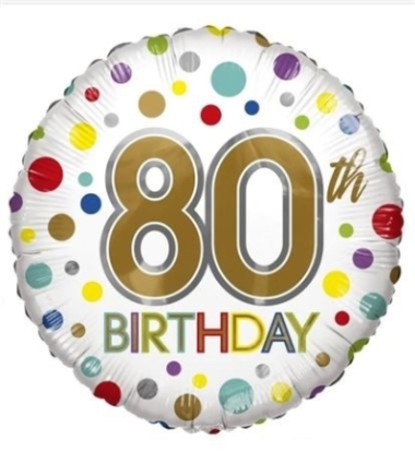 80th Birthday Balloon