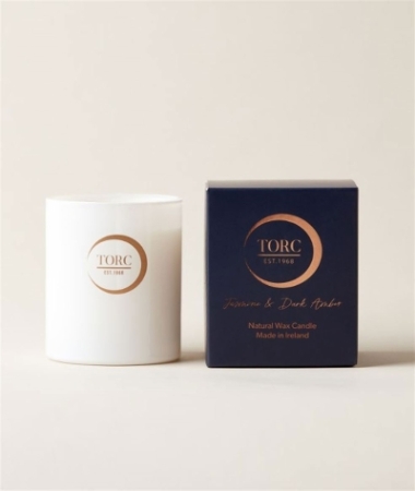 Amber and Wild Jasmine Wax Candle