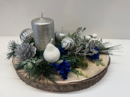 Artificial Christmas Table Arrangement 3