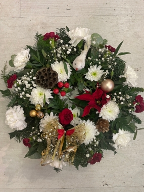 Christmas Grave Wreaths