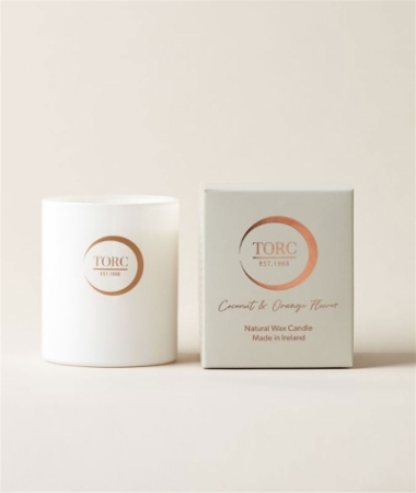 Coconut and Orange Flower Wax Candle