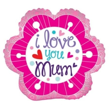 I love you mum balloon